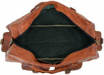 The Hydrus Carry-On Leather Duffel Bag – Full-Grain Travel Weekender