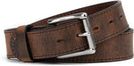 Mens vintage leather belt