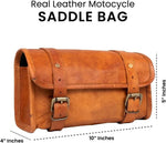 Handmade Leather Saddle Bag – Utility Tool Kit bag